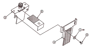 Accufast Part Number 10-0377-00 Peel Bar Assembly for the KT2 Tabber