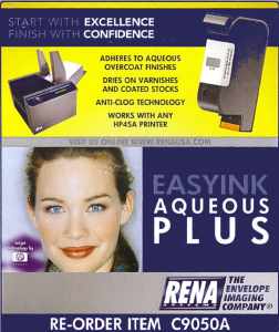 Rena EasyInk Aqueous PLUS C9050A
