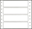 Address Labels Tractor Feed 1 up