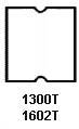 Rena Tab 1300T Paper Rectangle Wafer Seal 