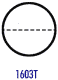 1603T Clear Round Tab for Rena L-326