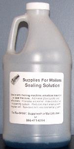 Envelope Sealing Fluid for Inserters and meters