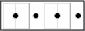 1704T Clear Square Perforated Tab for Rena UT361 Wafer Seal