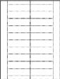 White Lazer Sheet Mail Bag Tags 