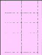 Pink Lazer Sheet Mail Tray Tags 