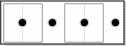 Clear Square Perforated Tab for Rena UT361 1704T