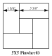 Universal Meter Tape: PinWheel 5x5