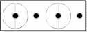 Wafer seal 1706T Clear Round Perforated Tab for Rena UT361
